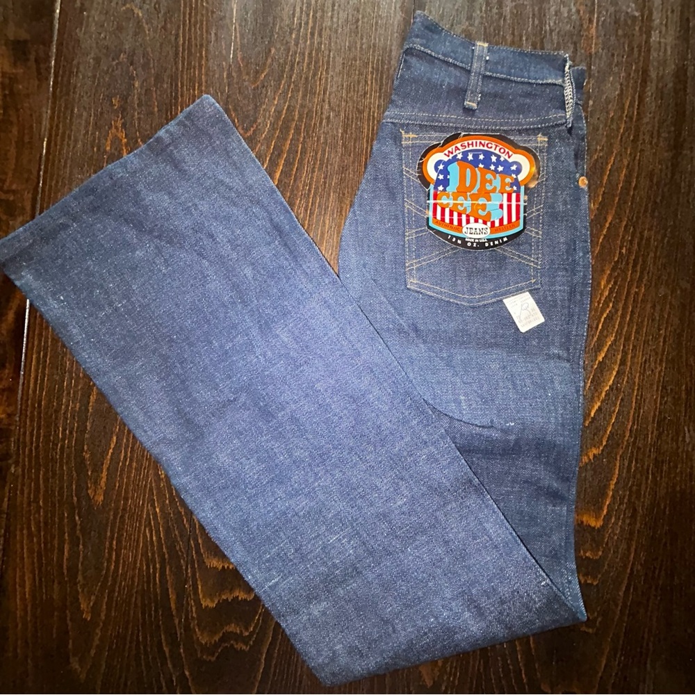 DEADSTOCK NWT Washington DEE CEE Vintage Jeans Bootcut Western Flare 28x36 Denim